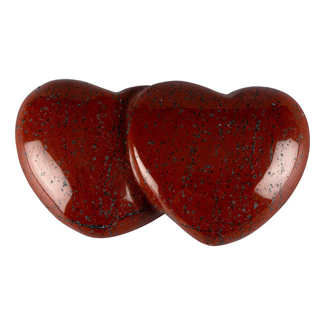 Edelsteen hartjes Jaspis