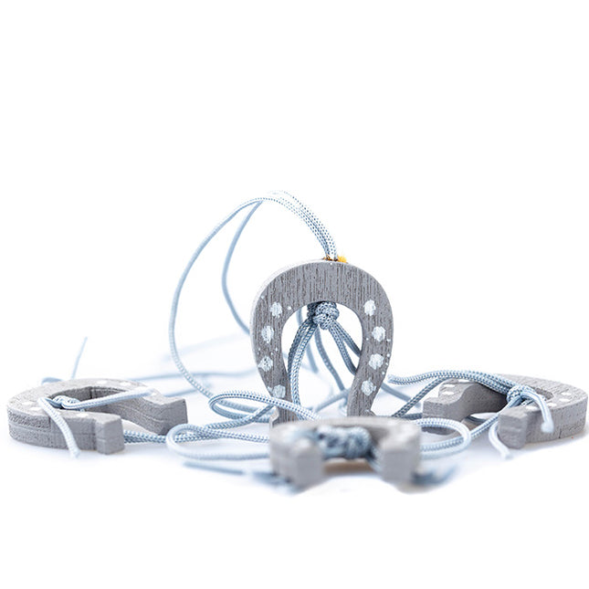 Gelukspoppetjes hoefijzer