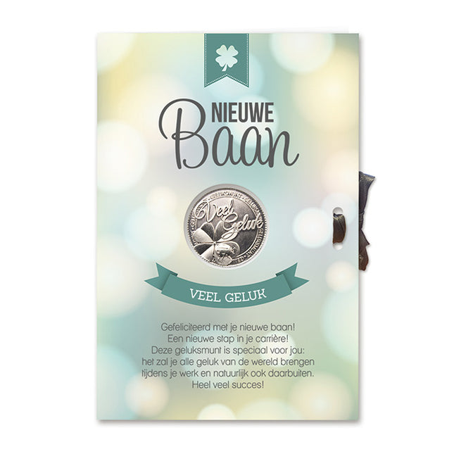 Geluksmunt Giftcard Nieuwe baan