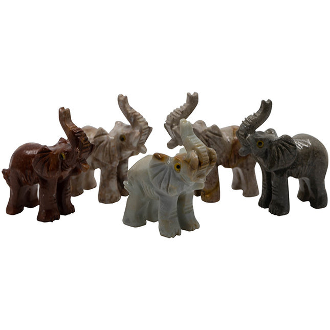 Edelsteen olifant geluk