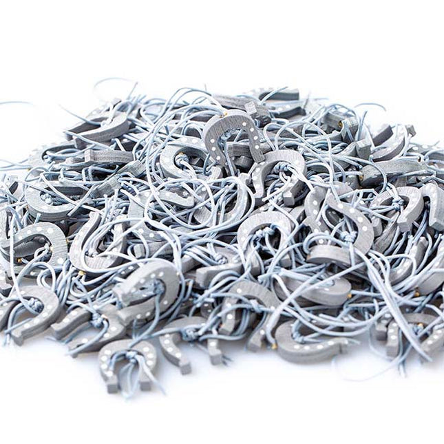 Gelukspoppetjes hoefijzer