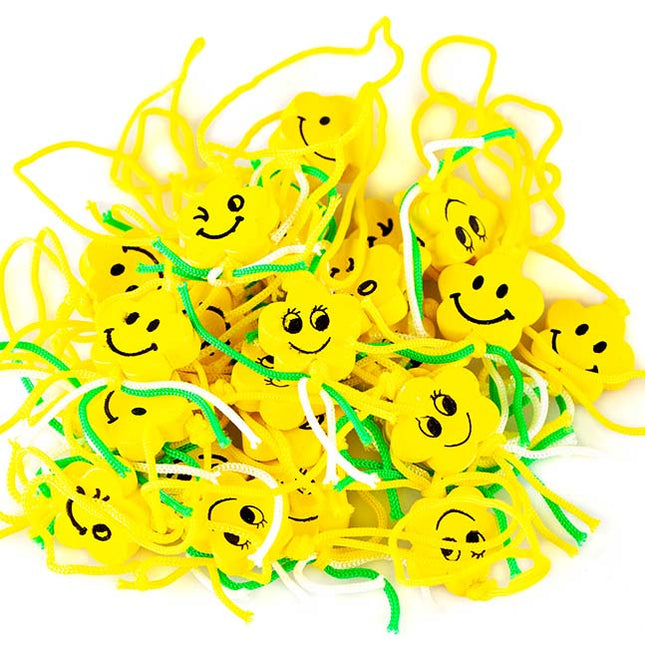 Gelukspoppetjes Smiley bloem