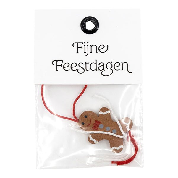 Gelukszakje Fijne feestdagen - Lucky Touch - Bedankjes & Cadeautjes