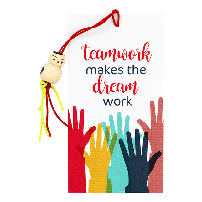 Kaartje Teamwork makes the dream work