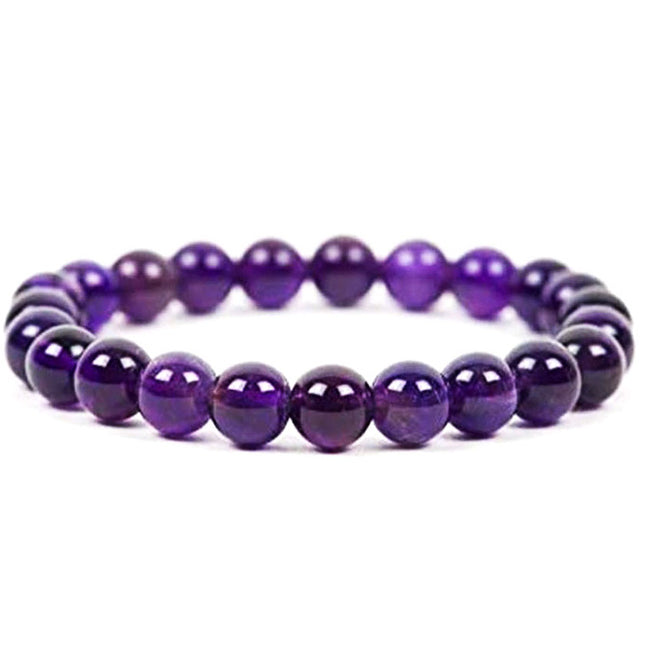 Kralen armband Amethist