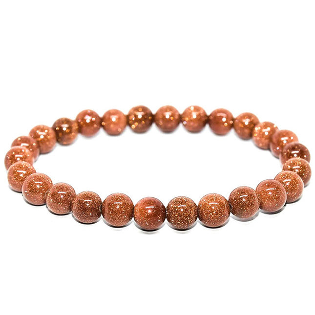 Kralen armband Bruine Goudsteen