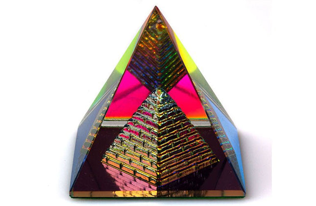 Kristalglas Piramide in Piramide - Lucky Touch - Bedankjes & Cadeautjes