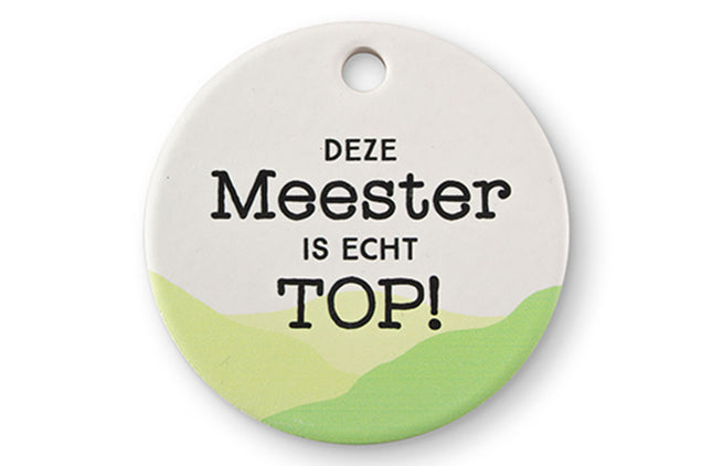 Koelkastmagneet Meester