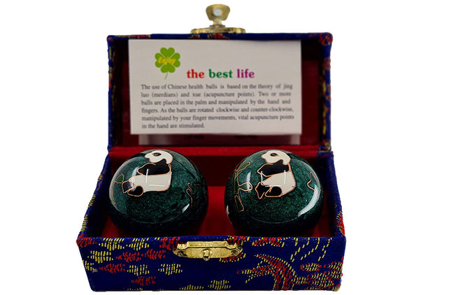 Meridiaankogels Panda - groen (4,5 cm)