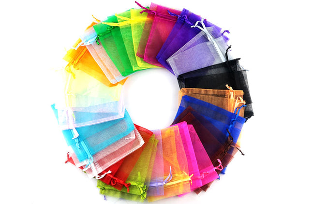 Organza zakjes 7 x 9 cm