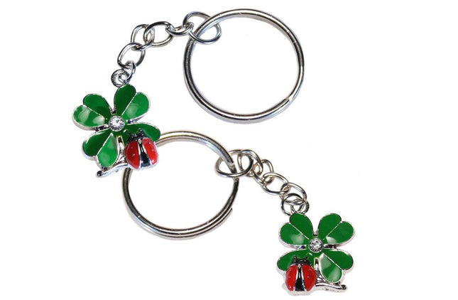 Sleutelhanger dubbel geluk - Lucky Touch - Bedankjes & Cadeautjes