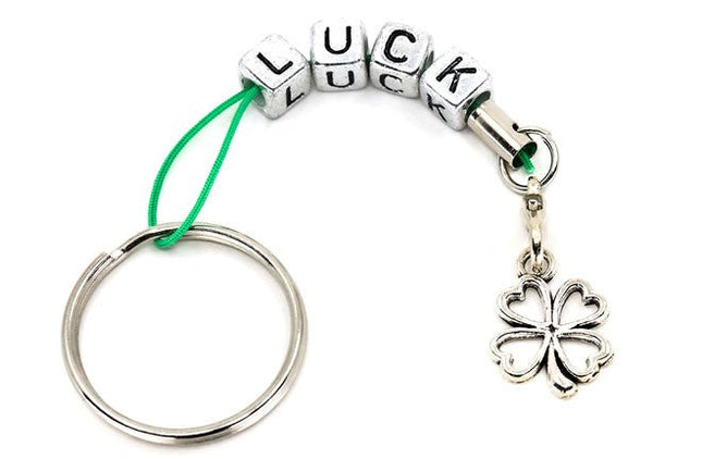 Sleutelhanger Klavertje vier - Lucky Touch - Bedankjes & Cadeautjes