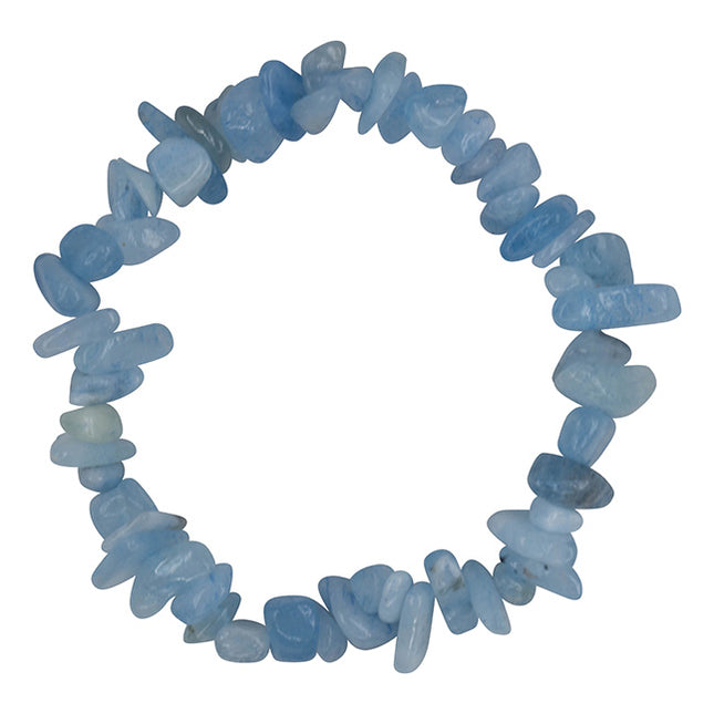 Splitarmband Aquamarijn