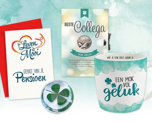 Afscheid collega - Lucky Touch - Bedankjes & Cadeautjes