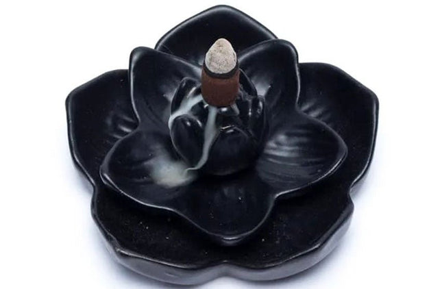 Backflow waterval wierookbrander Lotusbloem - Lucky Touch - Bedankjes & Cadeautjes