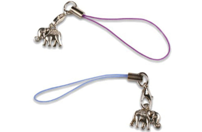 Bedel hangertje olifantje - Lucky Touch - Bedankjes & Cadeautjes