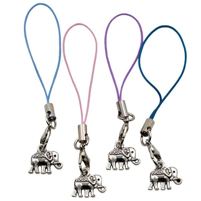 Bedel hangertje olifantje - Lucky Touch - Bedankjes & Cadeautjes