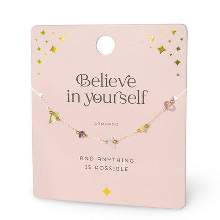 Believe in yourself armband - Luckytouch.nl