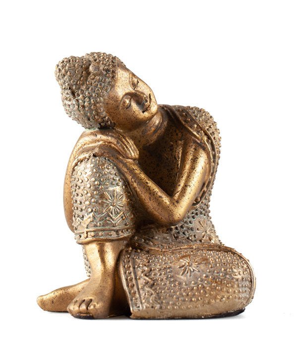 Boeddha slapend brons (11cm) - Lucky Touch - Bedankjes & Cadeautjes