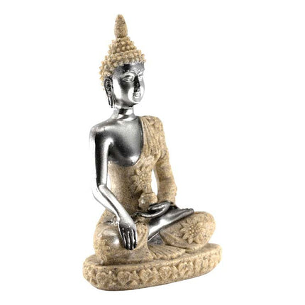 Boeddhabeeld zand (11cm) - Lucky Touch - Bedankjes & Cadeautjes