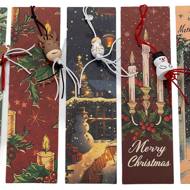 Boekenlegger Fijne feestdagen - Lucky Touch - Bedankjes & Cadeautjes