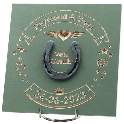 Bordje veel geluk - Liefde - Lucky Touch - Bedankjes & Cadeautjes