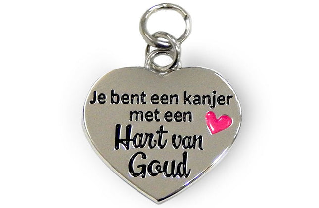 Charm for you - Hart van Goud - Lucky Touch - Bedankjes & Cadeautjes