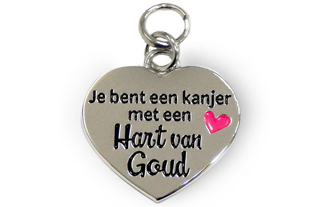 Charm for you - Hart van Goud