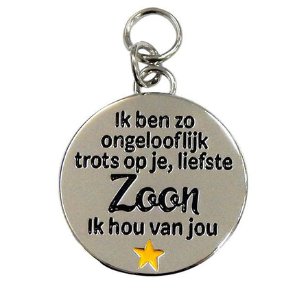 Charm for you - Liefste Zoon - Lucky Touch - Bedankjes & Cadeautjes