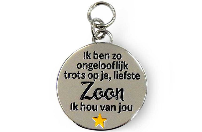 Charm for you - Liefste Zoon - Lucky Touch - Bedankjes & Cadeautjes