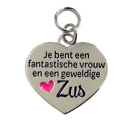 Charm for you - Liefste Zus - Lucky Touch - Bedankjes & Cadeautjes