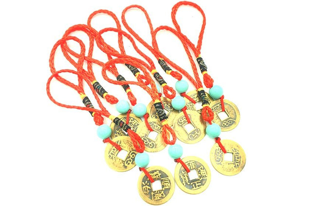 Chinese geluksmunt hanger - Lucky Touch - Bedankjes & Cadeautjes