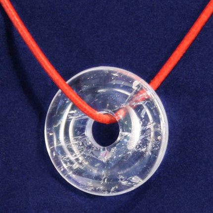 Donut hanger Bergkristal - Lucky Touch - Bedankjes & Cadeautjes