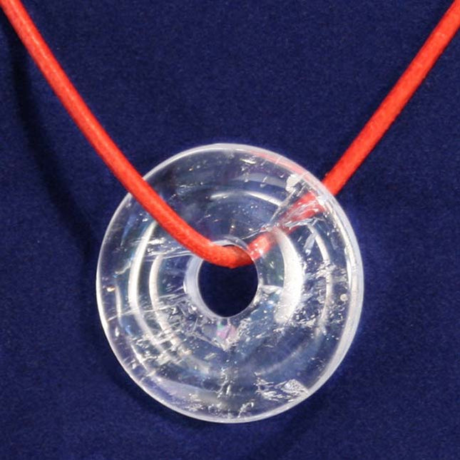 Donut hanger Bergkristal - Lucky Touch - Bedankjes & Cadeautjes