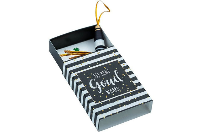 Doosje Jij bent Goud waard - Lucky Touch - Bedankjes & Cadeautjes