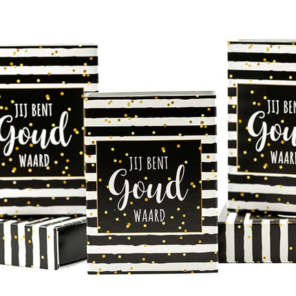 Doosje Jij bent Goud waard - Lucky Touch - Bedankjes & Cadeautjes