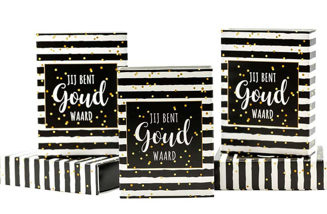 Doosje Jij bent Goud waard - Lucky Touch - Bedankjes & Cadeautjes