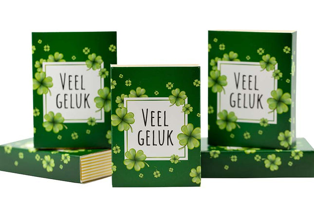 Doosje Veel Geluk - Lucky Touch - Bedankjes & Cadeautjes