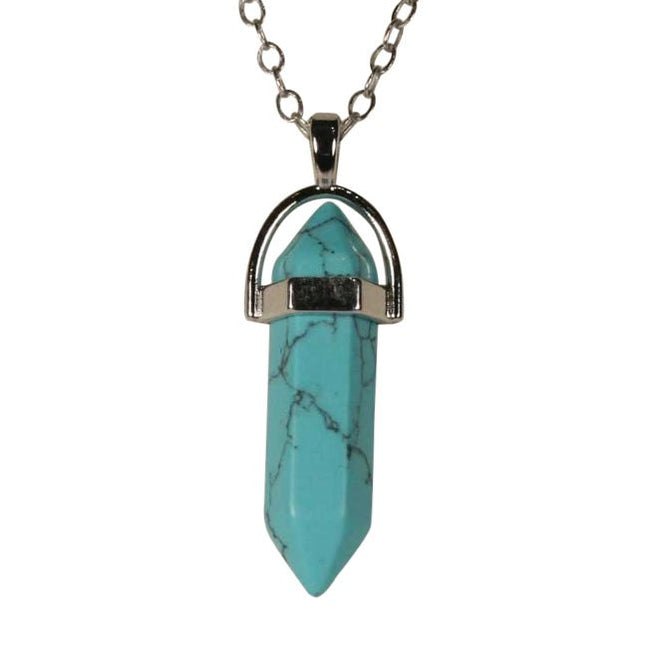 Dubbeleinder hanger Turkoois - Lucky Touch - Bedankjes & Cadeautjes