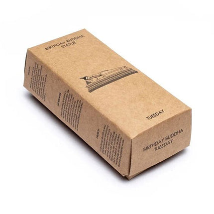 Geboortedag Boeddha beeldje Dinsdag (9 cm) - Lucky Touch - Bedankjes & Cadeautjes