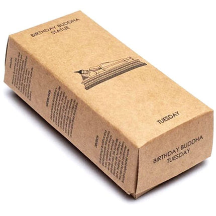 Geboortedag Boeddha beeldje Dinsdag (9 cm) - Lucky Touch - Bedankjes & Cadeautjes