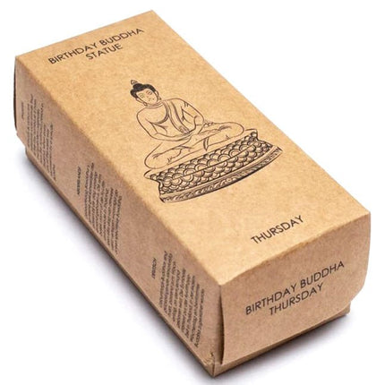 Geboortedag Boeddha beeldje Donderdag (8cm) - Lucky Touch - Bedankjes & Cadeautjes