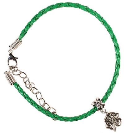 Geluksarmbandje klavertje vier - Lucky Touch - Bedankjes & Cadeautjes