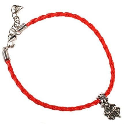 Geluksarmbandje klavertje vier - Lucky Touch - Bedankjes & Cadeautjes