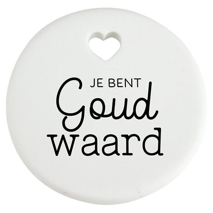 Geluksbrengertje Goud Waard - Lucky Touch - Bedankjes & Cadeautjes