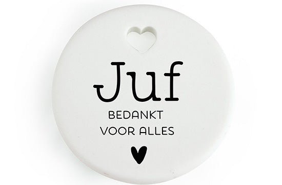 Geluksbrengertje Juf - Lucky Touch - Bedankjes & Cadeautjes