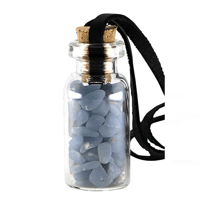 Geluksflesje Angeliet aan koord