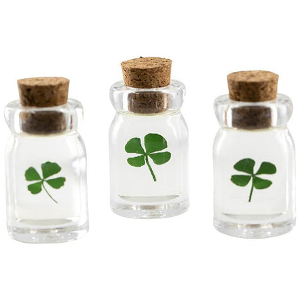 Geluksflesje Klavertje vier - Lucky Touch - Bedankjes & Cadeautjes