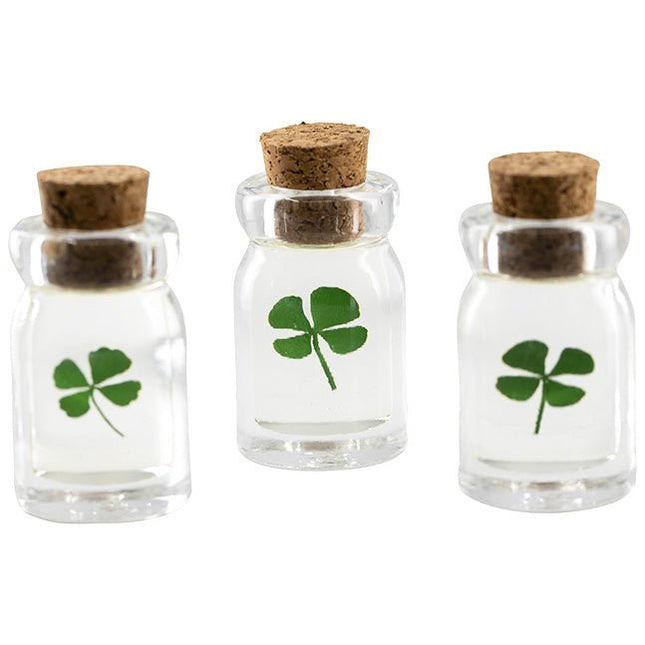 Geluksflesje Klavertje vier - Lucky Touch - Bedankjes & Cadeautjes