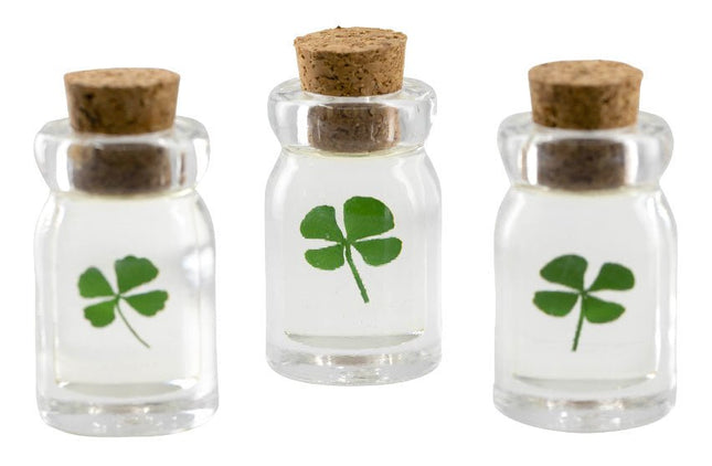 Geluksflesje Klavertje vier - Lucky Touch - Bedankjes & Cadeautjes